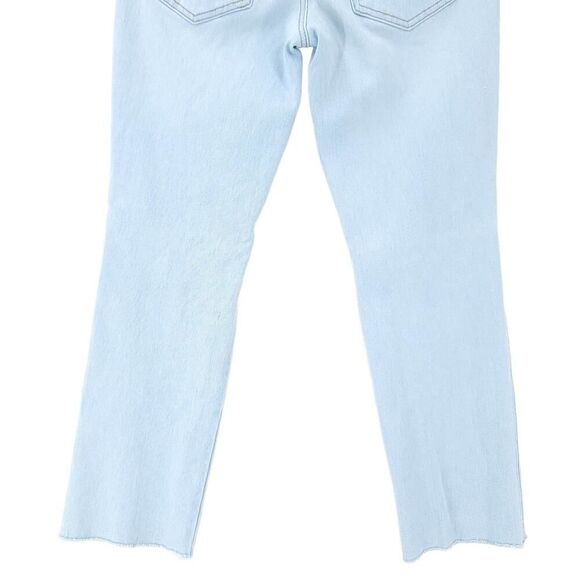 Lucky Brand Mid-Rise Crop Jeans Blue Stretch - Picture 6 of 11